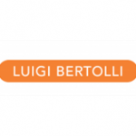 Imagem retagular com as bordas arredondadas em laranja com o nome Luigi Bertolli, logo da marca.